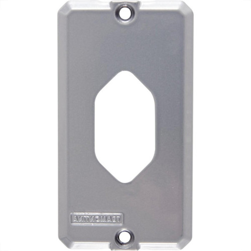 Tampa Para Condulete Tramontina 1 Tomada - 1/2''- 3/4'' Sp - 56117/036 Tampa Para Condulete Tramontina 1 Tomada - 1/2''- 3/4'' Sp - 56117/036