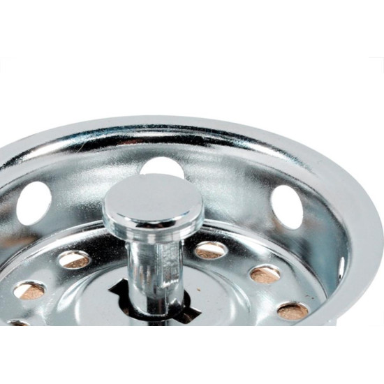 Cestinha Valvula Americana Metais Rei Metal Pesada 3.1/2'' Cestinha Valvula Americana Metais Rei Metal Pesada 3.1/2''