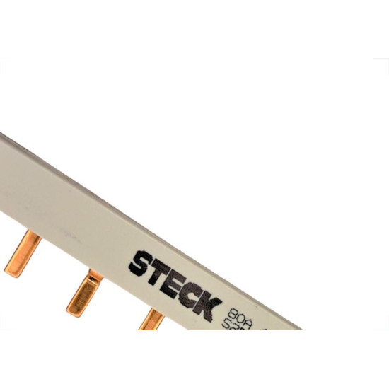 Barramento Steck Bifasico Din Para 12 Disjuntores 80A. - S2F210B