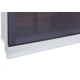 Centrinho Steck Pvc Embutir Fume Para 16 Disjuntores Din Sem Barramento