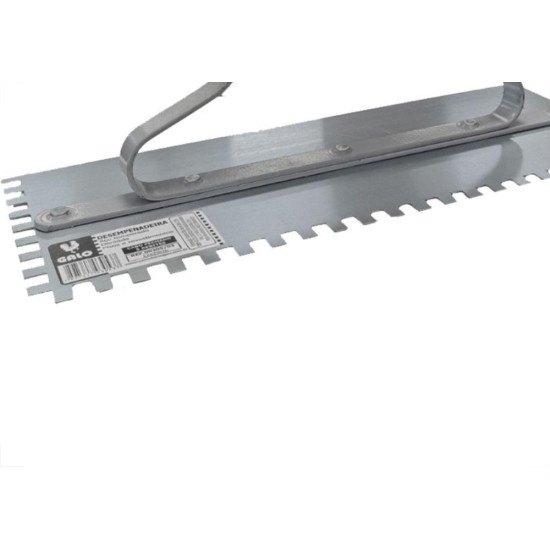 Desempenadeira Aco Galo 305 Cabo Fechado Dentada 12 X29Cm