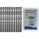 Broca Aco Rapido Brasfort 6,5Mm - 7480 - Kit C/10 Pecas Broca Aco Rapido Brasfort 6,5Mm - 7480 - Kit C/10 Pecas