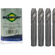 Broca Aco Rapido Brasfort 10 Mm - 7487 - Kit C/5 Pecas