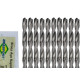 Broca Aco Rapido Brasfort 1/16'' - 7494 - Kit C/10 Pecas