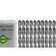 Broca Aco Rapido Brasfort 7/32'' - 7504 - Kit C/10 Pecas Broca Aco Rapido Brasfort 7/32'' - 7504 - Kit C/10 Pecas