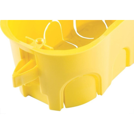 Caixinha De Luz Pvc Para Drywall Tramontina Amarela 4X2 - Kit C/10 Pecas Caixinha De Luz Pvc Para Drywall Tramontina Amarela 4X2 - Kit C/10 Pecas