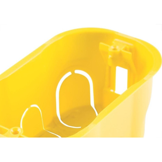 Caixinha De Luz Pvc Para Drywall Tramontina Amarela 4X2 - Kit C/10 Pecas Caixinha De Luz Pvc Para Drywall Tramontina Amarela 4X2 - Kit C/10 Pecas