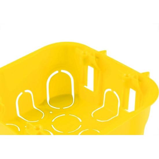 Caixinha De Luz Pvc Para Drywall Tramontina Amarela 4X4 - Kit C/10 Pecas Caixinha De Luz Pvc Para Drywall Tramontina Amarela 4X4 - Kit C/10 Pecas