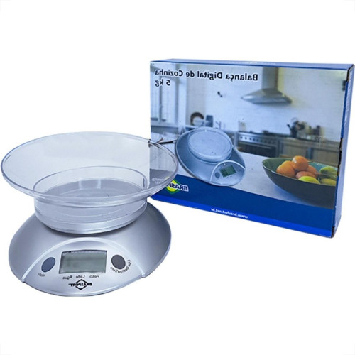 Balanca Digital De Cozinha 5Kg Brasfort- 7550 Balanca Digital De Cozinha 5Kg Brasfort- 7550