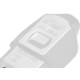 Pino Macho Flp 2 Polos 10A. Macico Branco - Kit C/10 Pecas Pino Macho Flp 2 Polos 10A. Macico Branco - Kit C/10 Pecas