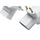 Pino 3 Saidas Flp 2 Polos 10A. Branco - Kit C/10 Pecas Pino 3 Saidas Flp 2 Polos 10A. Branco - Kit C/10 Pecas