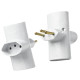 Pino 3 Saidas Flp 2 Polos+Terra 10A. Branco - Kit C/10 Pecas Pino 3 Saidas Flp 2 Polos+Terra 10A. Branco - Kit C/10 Pecas
