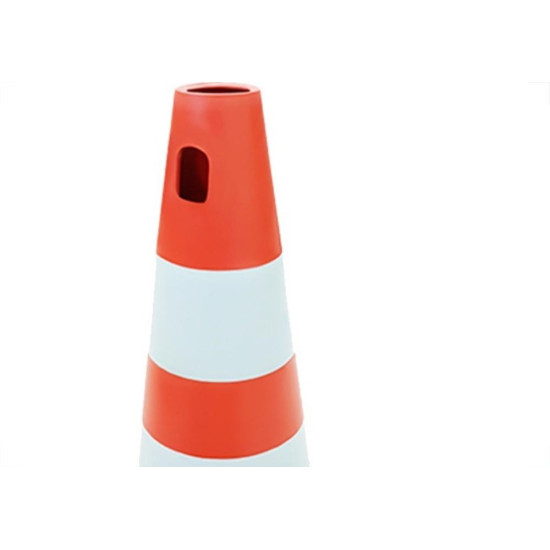 Cone Sinalizacao Plastcor 50Cm Laranja/Branco