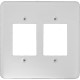 Placa Conjunto Ilumi Stylus Branco 4X4 - 3 Interruptores + 3 Interruptores - 257N Placa Conjunto Ilumi Stylus Branco 4X4 - 3 Interruptores + 3 Interruptores - 257N