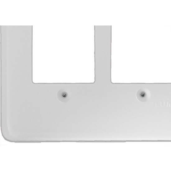 Placa Conjunto Ilumi Stylus Branco 4X4 - 3 Interruptores + 3 Interruptores - 257N Placa Conjunto Ilumi Stylus Branco 4X4 - 3 Interruptores + 3 Interruptores - 257N
