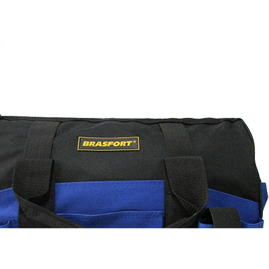 Bolsa Para Ferramentas Brasfort 37 Bolsos 17'' Com Zipper - 7561 Bolsa Para Ferramentas Brasfort 37 Bolsos 17'' Com Zipper - 7561