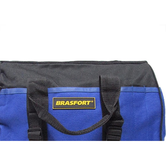 Bolsa Para Ferramentas Brasfort 23 Bolsos 15'' Base De Borracha - 7563 Bolsa Para Ferramentas Brasfort 23 Bolsos 15'' Base De Borracha - 7563