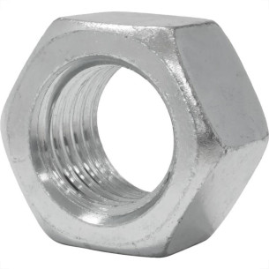 Porca Torneada Jomarca   1'' Nc Zincada Pacote Com 25 Pecas Porca Torneada Jomarca   1'' Nc Zincada Pacote Com 25 Pecas