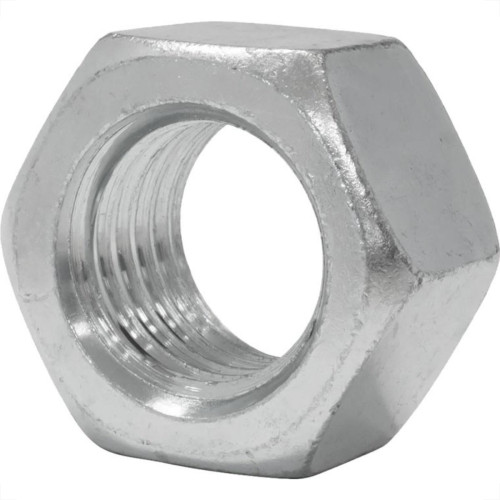 Porca Torneada Jomarca   1'' Nc Zincada Pacote Com 25 Pecas