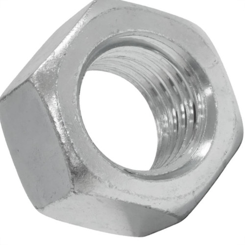 Porca Torneada Jomarca   1'' Nc Zincada Pacote Com 25 Pecas