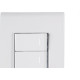 Conjunto Tramontina Com Placa Liz Branca 3 Simples - 57170/070 Conjunto Tramontina Com Placa Liz Branca 3 Simples - 57170/070