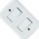 Conjunto Tramontina Com Placa Lux2 2 Simples 57145/040 Conjunto Tramontina Com Placa Lux2 2 Simples 57145/040