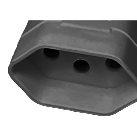 Pino Femea Ilumi 2 Polos+Terra 10A. Preto Prensa Cabo - 1432Pct - Kit C/10 Pecas Pino Femea Ilumi 2 Polos+Terra 10A. Preto Prensa Cabo - 1432Pct - Kit C/10 Pecas