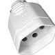 Pino Femea Ilumi 2 Polos+Terra 10A. Cinza Prensa Cabo - 1431Pct - Kit C/10 Pecas Pino Femea Ilumi 2 Polos+Terra 10A. Cinza Prensa Cabo - 1431Pct - Kit C/10 Pecas