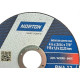 Disco Aco Inox Norton Bna 12 - 4.1/2''X3/64''X7/8''- Fino 1,0Mm Disco Aco Inox Norton Bna 12 - 4.1/2''X3/64''X7/8''- Fino 1,0Mm