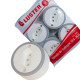 Tomada Externa Luster 2P+T. 10A Grande Branca 2081 - Kit C/10 Pecas