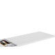 Prateleira Mdp Multivisao Branca 20X60Cm Prateleira Mdp Multivisao Branca 20X60Cm