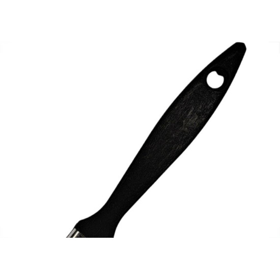 Pincel Trincha Pintura Roma Grisalha Ref.301 Cabo Preto 3/4'' - Kit C/12 Pecas