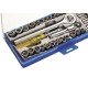 Kit Jogo Soquete Eda 3/8'' Com Catraca 40 Pecas - 8Zi Kit Jogo Soquete Eda 3/8'' Com Catraca 40 Pecas - 8Zi