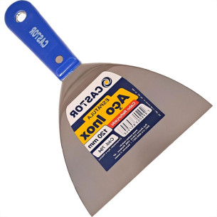 Espatula Castor Aco Inox Cabo Plastico Reforcado Azul 120Mm- 794