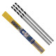 Broca Mourao Aco Carbono Melfi 1/4''X 250 - Kit C/3 Pecas Broca Mourao Aco Carbono Melfi 1/4''X 250 - Kit C/3 Pecas
