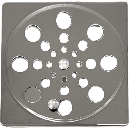 Grelha Aco Inox Quadrada Overtime 10X10Cm Com Fecho Grelha Aco Inox Quadrada Overtime 10X10Cm Com Fecho