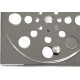 Grelha Aco Inox Quadrada Overtime 10X10Cm Com Fecho Grelha Aco Inox Quadrada Overtime 10X10Cm Com Fecho
