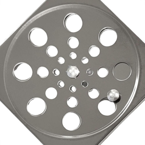 Grelha Aco Inox Quadrada Overtime 15X15Cm Com Fecho Grelha Aco Inox Quadrada Overtime 15X15Cm Com Fecho