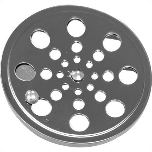 Grelha Aco Inox Redonda Overtime 15X15Cm Com Fecho Grelha Aco Inox Redonda Overtime 15X15Cm Com Fecho