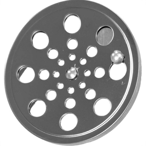 Grelha Aco Inox Redonda Overtime 15X15Cm Com Fecho Grelha Aco Inox Redonda Overtime 15X15Cm Com Fecho