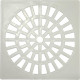 Grelha Plastica Quadrada Branca Herc 15X15Cm - 2284 - Kit C/6 Pecas Grelha Plastica Quadrada Branca Herc 15X15Cm - 2284 - Kit C/6 Pecas