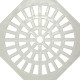 Grelha Plastica Quadrada Branca Herc 15X15Cm - 2284 - Kit C/6 Pecas Grelha Plastica Quadrada Branca Herc 15X15Cm - 2284 - Kit C/6 Pecas