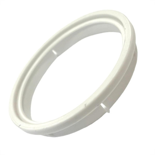 Porta Grelha Pvc Herc Redonda 10Cm 2292 Branca - Kit C/6 Pecas