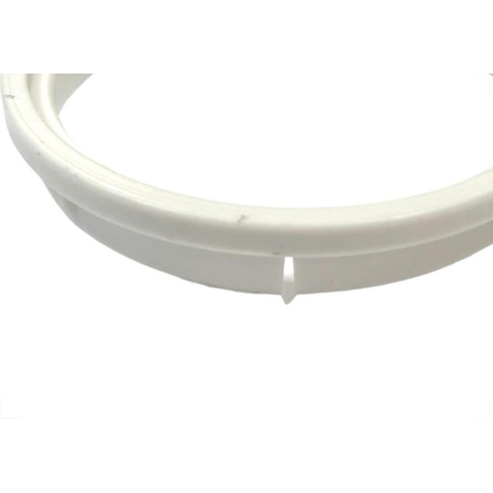 Porta Grelha Pvc Herc Redonda 10Cm 2292 Branca - Kit C/6 Pecas