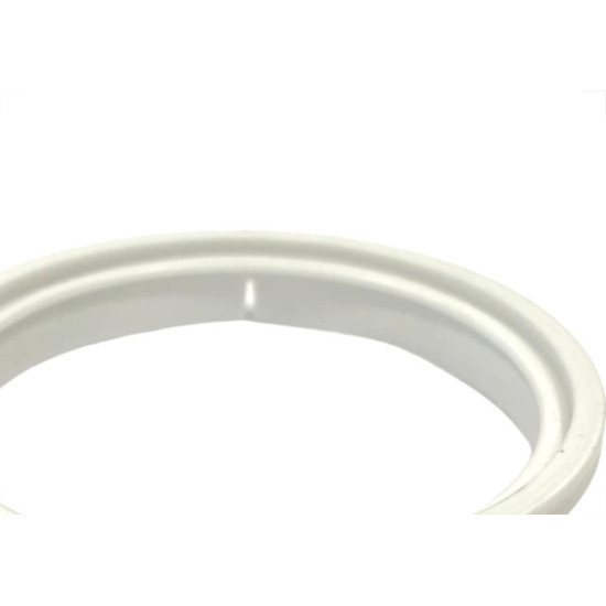 Porta Grelha Pvc Herc Redonda 10Cm 2292 Branca - Kit C/6 Pecas