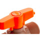 Registro Esfera Pvc Rosca Externa Herc 3/4'' Registro Esfera Pvc Rosca Externa Herc 3/4''