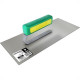 Desempenadeira Aco Inox Galo 113 Cabo Aberto 12 X29Cm Verde/Amarela Desempenadeira Aco Inox Galo 113 Cabo Aberto 12 X29Cm Verde/Amarela