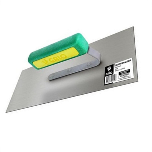 Desempenadeira Aco Inox Galo 113 Cabo Aberto 12 X29Cm Verde/Amarela Desempenadeira Aco Inox Galo 113 Cabo Aberto 12 X29Cm Verde/Amarela