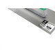 Desempenadeira Aco Inox Galo 113 Cabo Aberto 12 X29Cm Verde/Amarela Desempenadeira Aco Inox Galo 113 Cabo Aberto 12 X29Cm Verde/Amarela