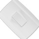 Conjunto Ilumi Slim Branco Com Placa 1 Paralelo - 8022 Conjunto Ilumi Slim Branco Com Placa 1 Paralelo - 8022
